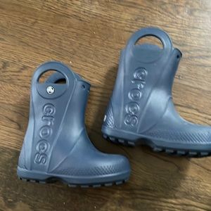 Croc rain boots